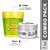 Aryanveda Herbals Haldi Chandan Bleach Cream 250gm & Detan Face Scrub with Milk Proteins, 200gm