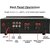 Night Guard NG-18 2 Channel High Power Stereo Amplifier with Big LED Display/Bluetooth/MIC Input/USB/SD Card Slot/FM Rad