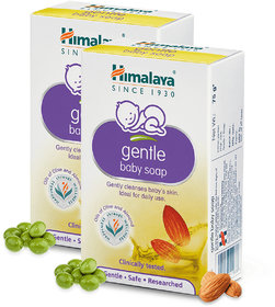 Himalaya Gentle Cleanses Baby Soap 75gm Pack Of 2