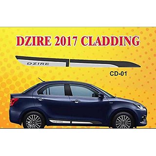 Side Door Cladding/Molding For DZIRE From 2017 to present models Set Of 4, Genuine ABS