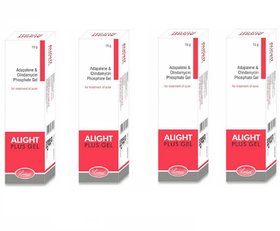 Alight Plus Anti Pimple Gel (set of 4 pcs.) 15 GM EACH