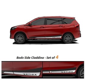Side Door Cladding/Molding For ERTIGA New From 2018 to Present Models  Set Of 4, Genuine ABS