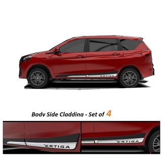 Side Door Cladding/Molding For ERTIGA New From 2018 to Present Models  Set Of 4, Genuine ABS