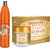 Aryanveda 24 Carat Gold Bleach Cream 450gm And Coloured & Frizzy Hair Color Protect Shampoo, 1000ml