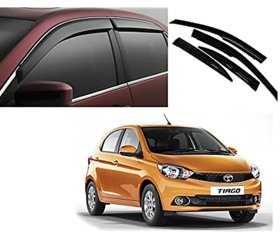 Door Visor For Tata Tiago Genuine ABS Plastic Non Breakable