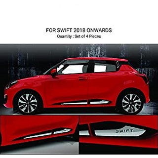 Side Door Cladding/Molding For SWIFT From 2018 to Present Models only Set Of 4, Genuine ABS