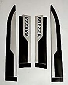 Side Door Cladding/Molding For Brezza Set Of 4, Genuine ABS