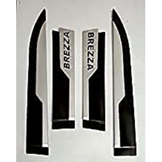 Side Door Cladding/Molding For Brezza Set Of 4, Genuine ABS