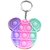 POP IT Funky rainbow colour kids keychain boys keychains girls keychains