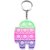 POP IT Funky rainbow colour fancy design kids keychain boys keychains girls keychains
