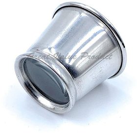 Scorpion Watchmakers Eye Loupe Aluminium Hands-Free Magnifying Glass Pocket Sized Portable Lens