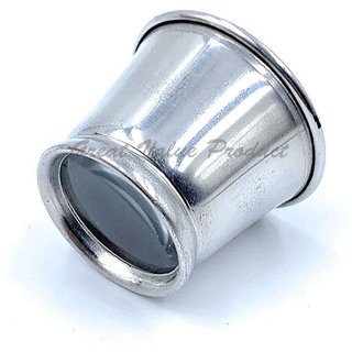 Scorpion Watchmakers Eye Loupe Aluminium Hands-Free Magnifying Glass Pocket Sized Portable Lens