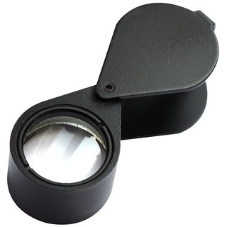 Jewelers Eye Loupe Magnifying 10x 21mm Triplet Type Color Black  Eye Glass Magnifier - Magnifying Glass