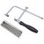 Jewelers Saw Frame Adjustable 2.5 inch (75mm) with 144 piece Blades Professional Jewelry Making Kit-German Style