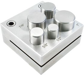 Round Disc Cutter Set 5 PC Punches Tool for Jewellery Making Tools