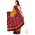 Mustard Yellow Manek Chowk Motifs Semi Patola Saree - Single Weave