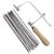 Saw Frame Adjustable Oscar Type 3 inch with Assorted Saw Blades Professional Jewelry Making Kit
