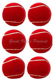 Scorpion Cricket Tennis Balls Tennis Ball RED 6