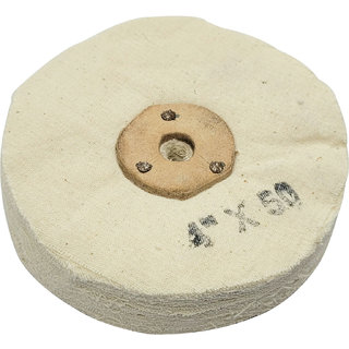 Scorpion 4 Inch Cloth Buffing Polishing Wheel Buffer Polish Grinder White Pad 4mm Arbor