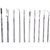 10 PC Wax Carver/Probes Stainless Steel In Pouch Set For Jewellery Making, Model Making, Crafting, Hobby Work