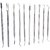 10 PC Wax Carver/Probes Stainless Steel In Pouch Set For Jewellery Making, Model Making, Crafting, Hobby Work