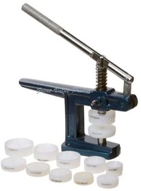 Scorpion Glass Fitting Machine with 12 Nylon Dies for Fitting Flat Mineral Glass and Backs for Quartz Watch Cases