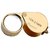 Scorpion Jewelers Eye Loupe Magnifying 10x 21mm Triplet Type Golden  Eye Glass Magnifier - Magnifying Glass