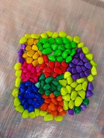 ROOKHRAJ PAUDHSHALA Pebbles for Garden Plants  Pots Decoration