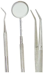 Scorpion Mouth Mirror Probe Plier Kit Stainless Steel Circlip Plier Set Pack in Vinyl Pouch Circlip Plier