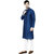 Prijam Men's Blue Long Kurta and Pajama Set
