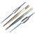 Soldering Tweezers 4 pc Set Copper Insulated Negative Locking Solder Tools Repairs