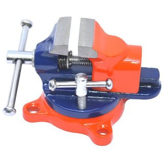 Table Baby Vice Swivel Base 32 mm (1 inch) Cast Iron - Professional Swivel Base Table Vice