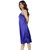 Nivcy Women Satin Nighty (Blue)