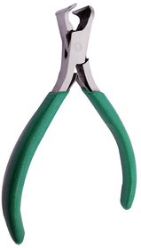 Plier Top Cutter with V-Spring Stainless Steel 4.5 inch (115 mm) Green For Jewellery Making, Model Making