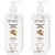 TRUNEXT Moroccan Argan Shampoo for Hair Fall Control and Better Hair Growth, Pack of 2 (600 Ml)