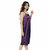 Nivcy Women Satin Nighty (Dark Purple)