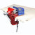Scorpion Table Vice Clamp Type Fixed Base 70 mm (3 inch) Cast Iron Professional Table Vice Clamp Type Base