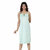 Nivcy Women Satin Nighty (Light Green)