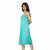 Nivcy Women Satin Nighty (Dark Green)