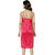 Nivcy Women Satin Nighty (True Red)