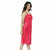 Nivcy Women Satin Nighty (True Red)