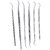 6 Pc Probes / Pick Set Stainless Steel Set In Pouch Set For Jewellery Making, Model Making, Crafting, Hobby Work