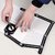 Fairmate Upgrade Multi Angle Ruler, Aluminum Alloy Angle Measuring Ruler, Universal Opening Locator Measurement Tool, 6