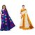 KSUT Multicolor Printed With Blouse Saree