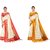 KSUT Multicolor Printed With Blouse Saree