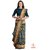Vijaybhai Patolawala Dark Green with ZariChecks Motifs Patola Saree - Single Weave