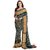 Vijaybhai Patolawala Dark Green with ZariChecks Motifs Patola Saree - Single Weave