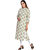 UBER CHIC Women's Rayon Multicolor Printed Straight Kurta.