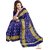Vijaybhai Patolawala Dark Blue with Narikunj Motifs Patola Saree - Single Weave