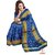 Vijaybhai Patolawala Dark Blue with Manekchowk Motifs Patola Saree - Single Weave